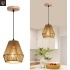Ripplae lamp, käsitööna punutud, E27 pirn, must kuni 150 cm reguleeritav