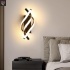 LED-seinavalgusti, spiraaldesign, 22W, must