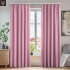 Pimendavad termokardinad 200x140cm, krookepaelaga, roosa, 2tk
