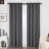 Pimendavad termokardinad 240x140 cm, rõngastega, tumehall, 2tk